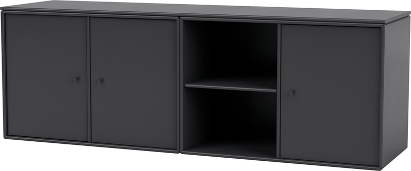 Save Lowboard - Wall Mounted - Montana - Shelving - Anthracite - HORNE
