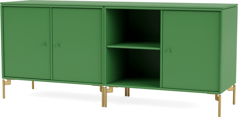 Save Lowboard - With Legs - Montana - Shelving - Anthracite - Matte Chrome - HORNE