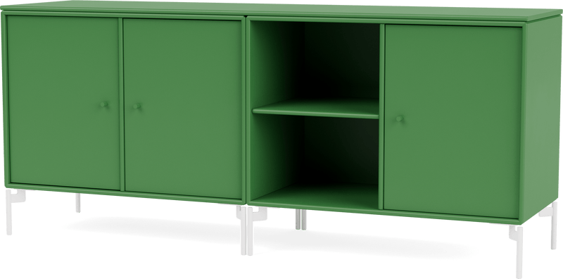 Save Lowboard - With Legs - Montana - Shelving - Anthracite - Matte Chrome - HORNE