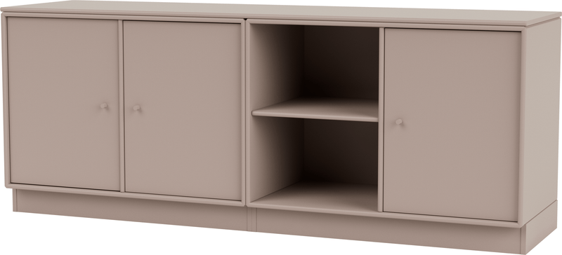 Save Lowboard - With Plinth Base - Montana - Shelving - Anthracite - 1.2