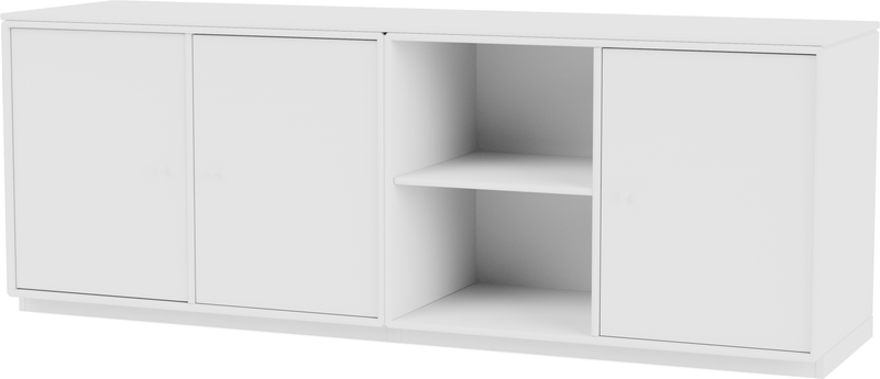 Save Lowboard - With Plinth Base - Montana - Shelving - Anthracite - 1.2