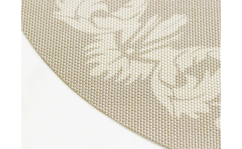 Scroll Round Placemat - Set of 4 - Chilewich - Kitchen + Table Linens - Abalone - HORNE