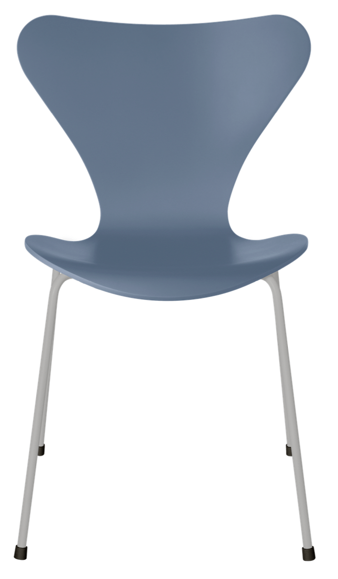 Series 7 Chair - Lacquered - Fritz Hansen - Chairs - Black - Chromed Steel - HORNE