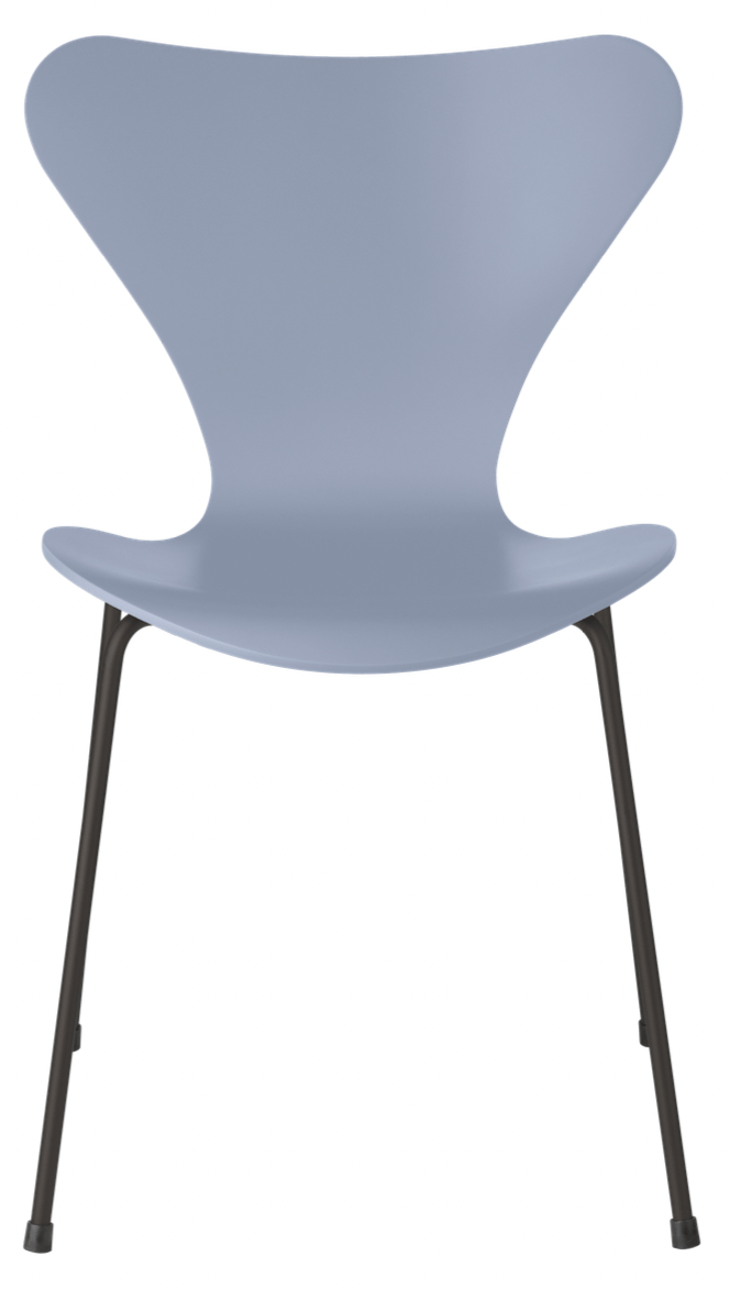 Series 7 Chair - Lacquered - Fritz Hansen - Chairs - Black - Chromed Steel - HORNE