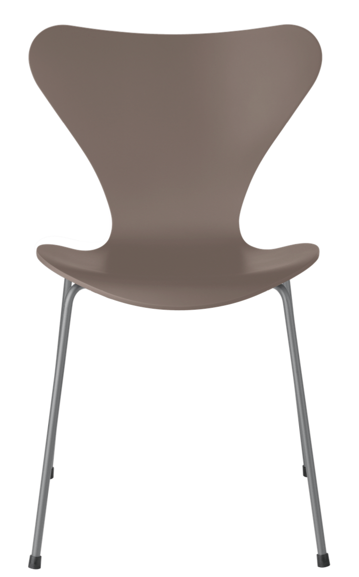 Series 7 Chair - Lacquered - Fritz Hansen - Chairs - Black - Chromed Steel - HORNE