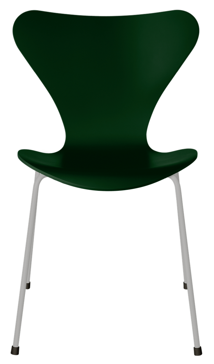 Series 7 Chair - Lacquered - Fritz Hansen - Chairs - Black - Chromed Steel - HORNE