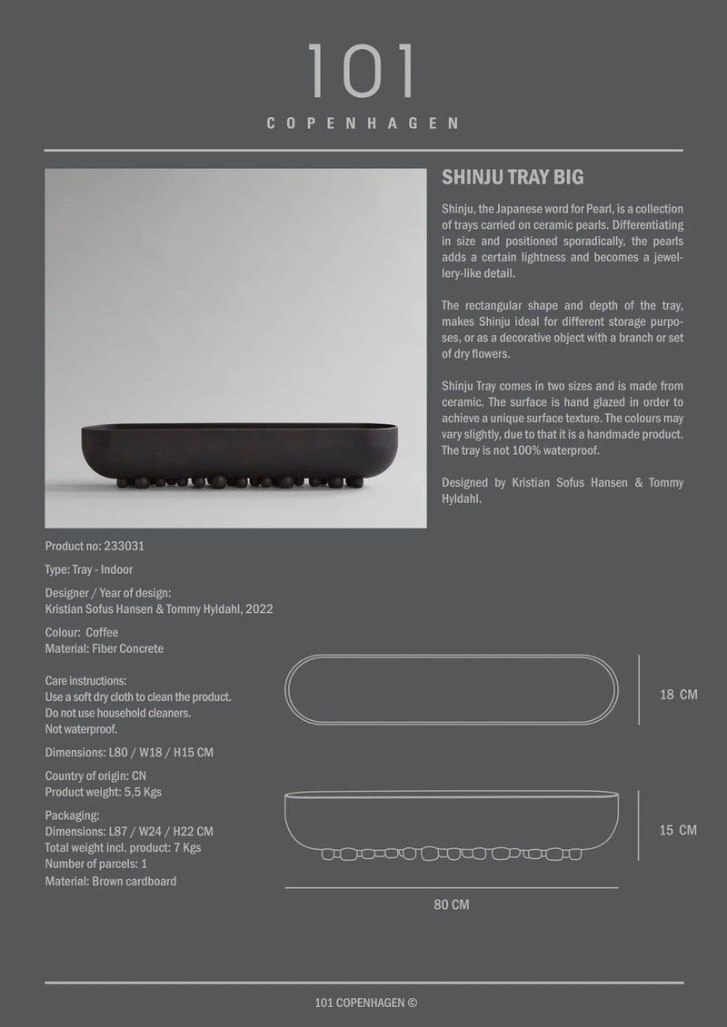 Shinju Tray - 101 Copenhagen Storage + Organization - Mini - HORNE