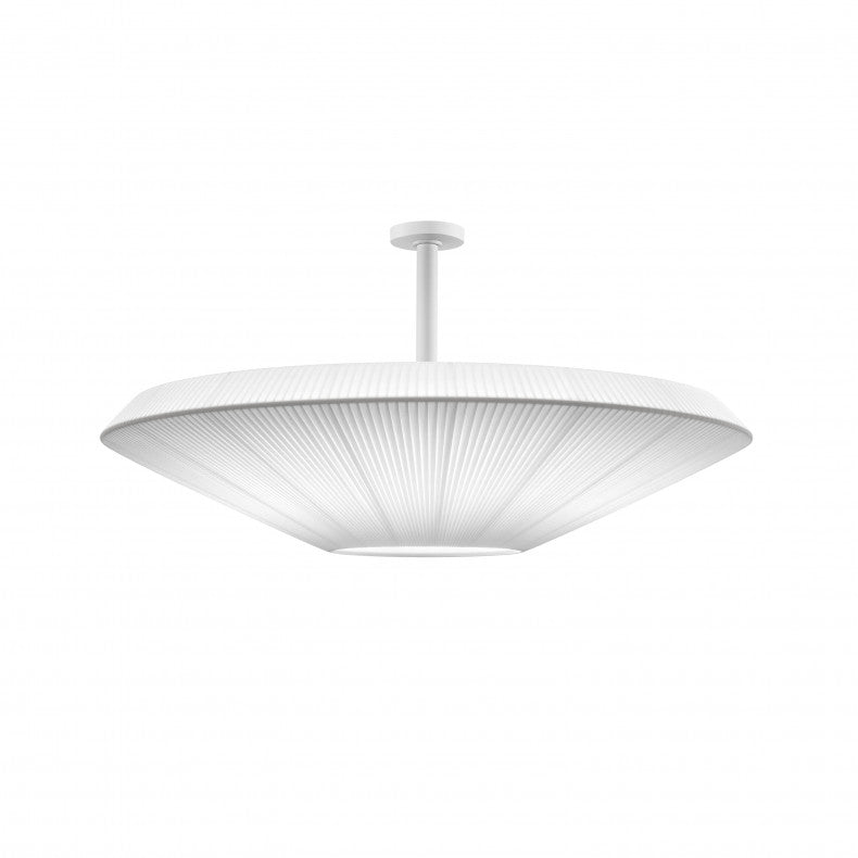 Siam 120 Ceiling Light - Bover Ceiling Lights - White Ribbon - Size 1: 14.17