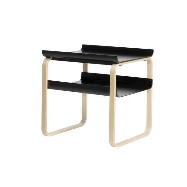 Side Table 915 - Artek Tables + Desks - Birch/Black Lacquered - HORNE