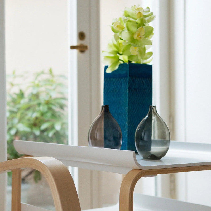 Side Table 915 - Artek Tables + Desks - Birch/Black Lacquered - HORNE