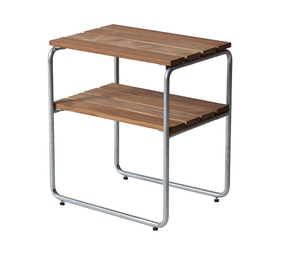 Side Table L45 - Grythyttan Stålmöbler - Accent Tables - Untreated Teak - HORNE