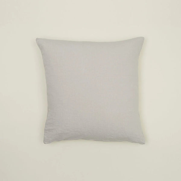 Simple Linen Pillows - Hawkins New York Throw Pillows - 22" x 22" - Light Grey - HORNE