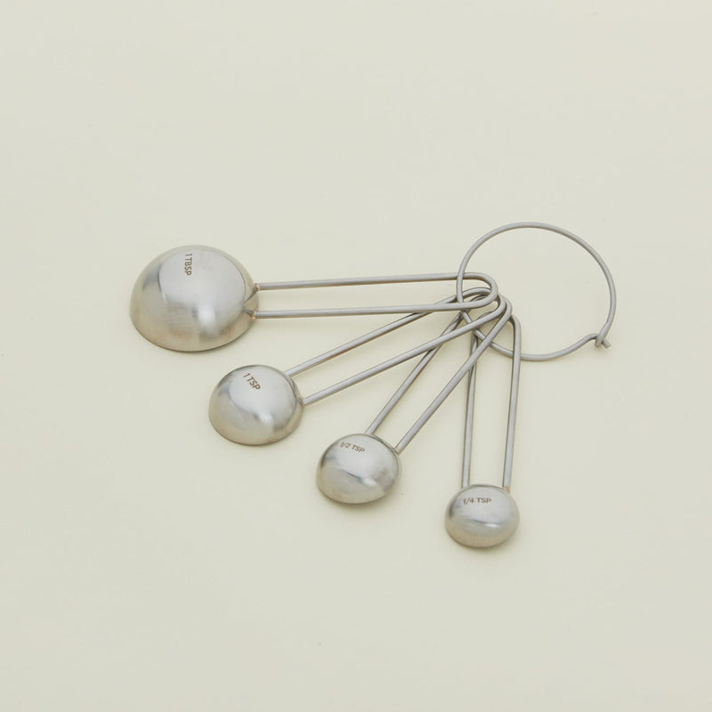 Simple Measuring Spoons - Hawkins New York - Kitchen Tools - Brass - HORNE