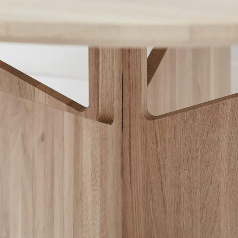Simple Side Table - Kristina Dam Tables + Desks - Warm Lacquered Oak - HORNE