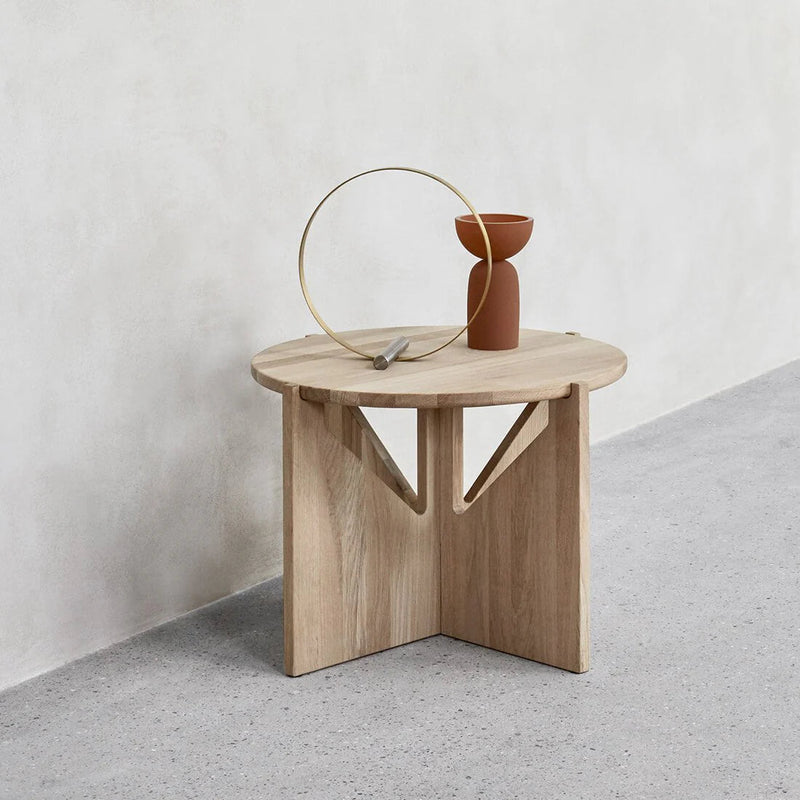 Simple Side Table - Kristina Dam Tables + Desks - Warm Lacquered Oak - HORNE