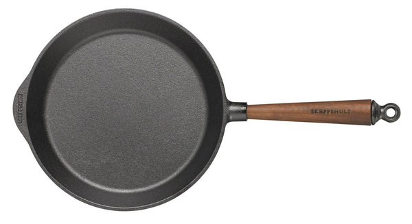 Skillet with Walnut Handle - 10" - SKEPPSHULT - Cookware - HORNE