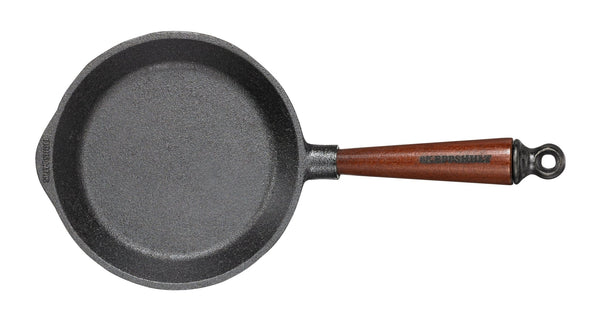 Skillet with Walnut Handle - 7" - SKEPPSHULT - Cookware - HORNE