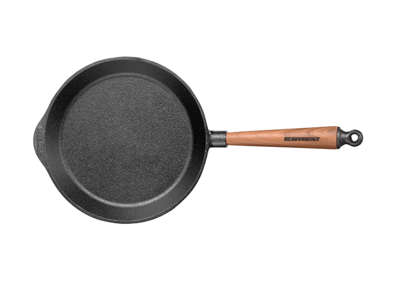 Skillet with Walnut Handle - 9.5