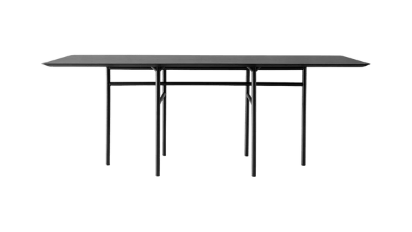 Snaregade Dining Table - Rectangular - Audo Copenhagen Tables - Black | Black Oak - HORNE