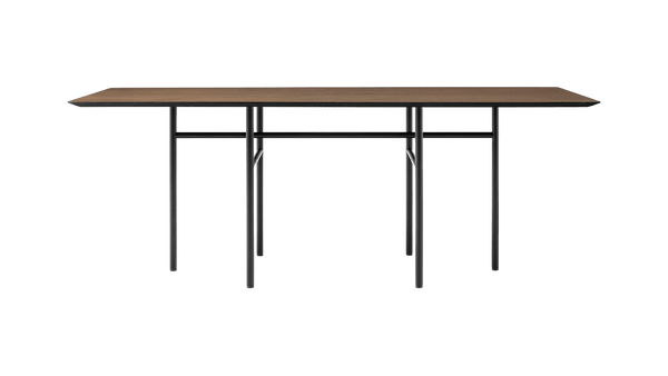 Snaregade Dining Table - Rectangular - Audo Copenhagen Tables - Black | Dark Stained Oak - HORNE
