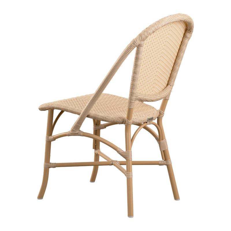 Sofie Outdoor Dining Side Chair - Sika Design - Outdoor Furniture - Black / White Dots - HORNE