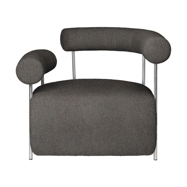Solitude Lounge Chair - Kristina Dam Chairs - Dark Grey - HORNE