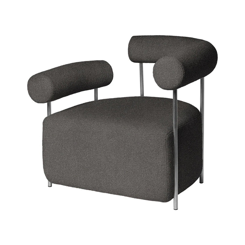 Solitude Lounge Chair - Kristina Dam Chairs - Dark Grey - HORNE