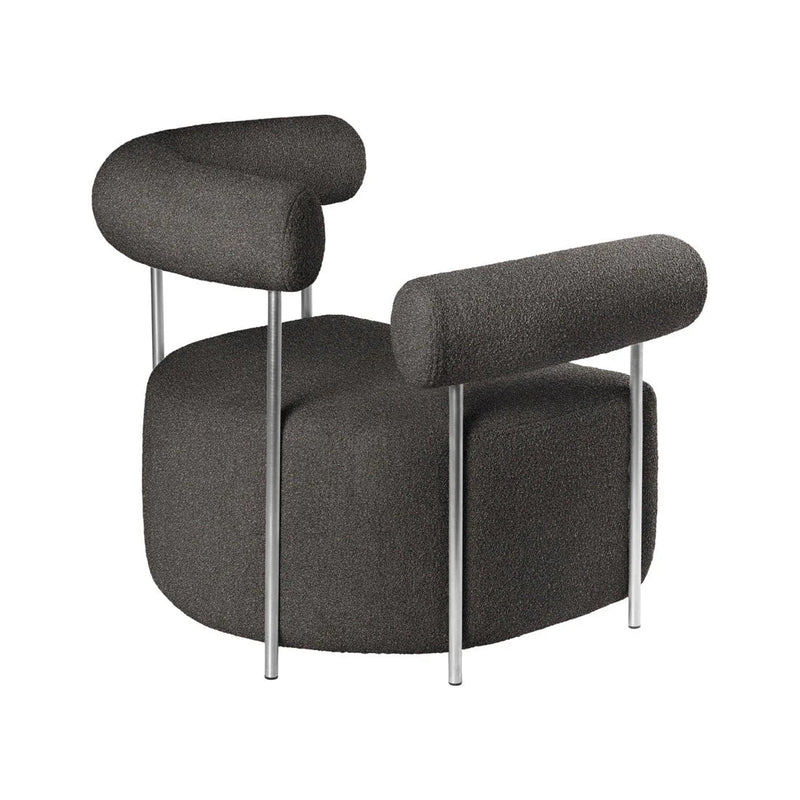Solitude Lounge Chair - Kristina Dam Chairs - Dark Grey - HORNE