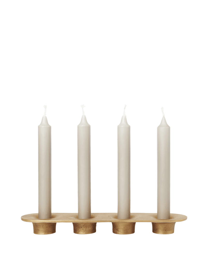 Soothe 4 Candle Holder - Ferm Living Candle Holders - Aluminium - HORNE