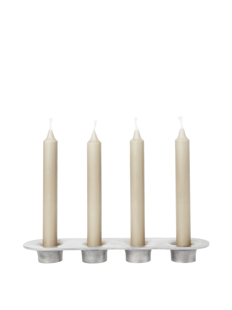 Soothe 4 Candle Holder - Ferm Living Candle Holders - Aluminium - HORNE