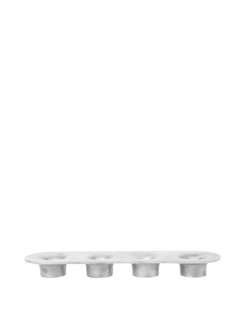 Soothe 4 Candle Holder - Ferm Living Candle Holders - Aluminium - HORNE