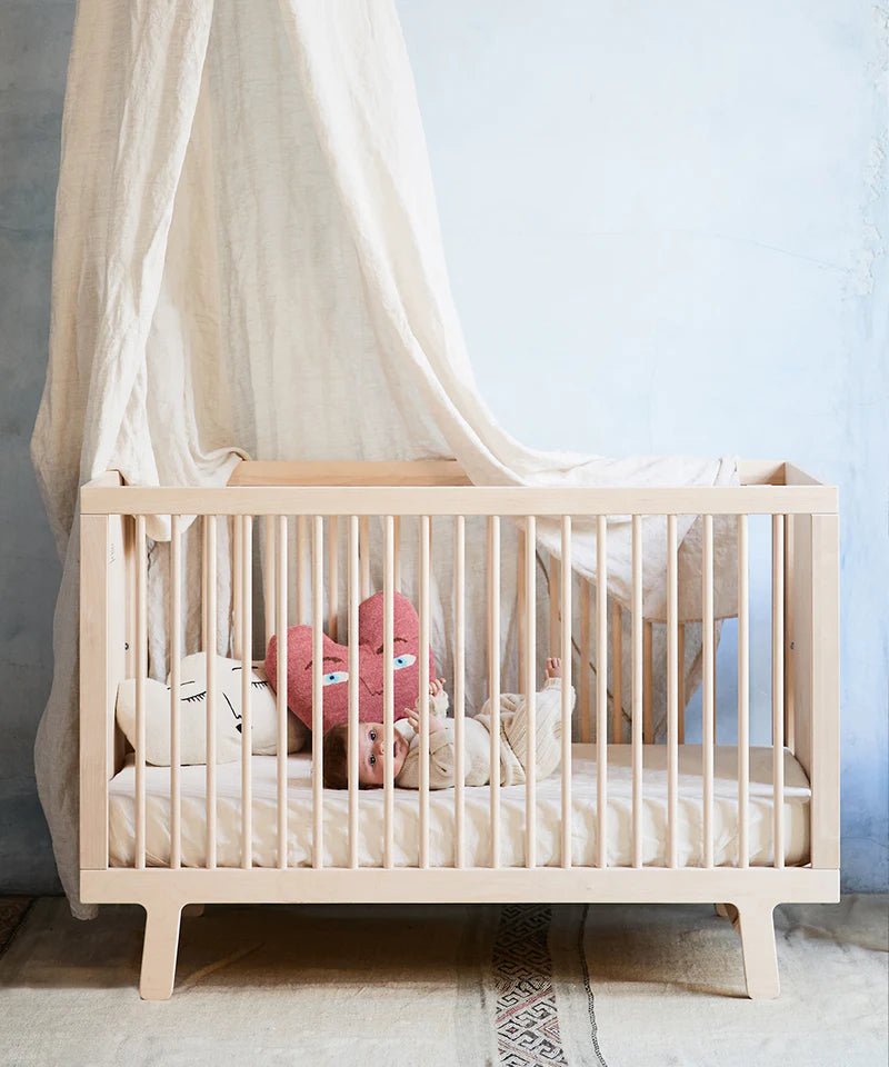 Sparrow Crib - Oeuf - Kids + Baby - Birch - HORNE