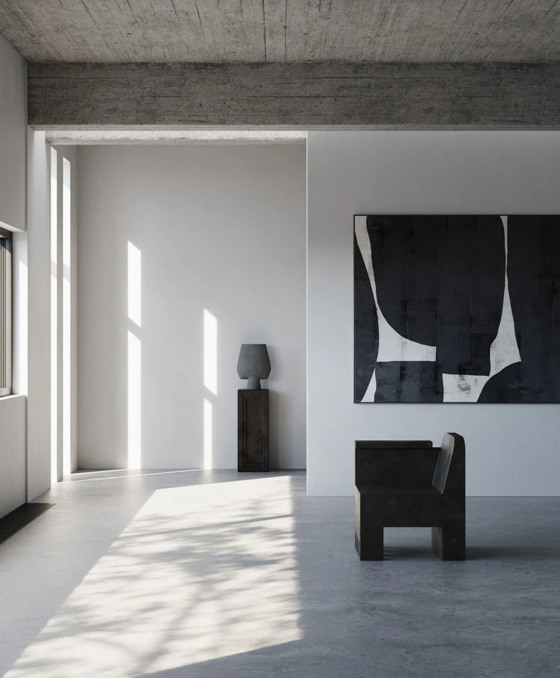 Sphere Vase Square - 101 Copenhagen Vases - Big - Dark Grey - HORNE