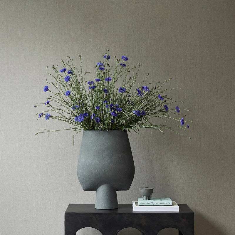 Sphere Vase Square - 101 Copenhagen Vases - Big - Dark Grey - HORNE