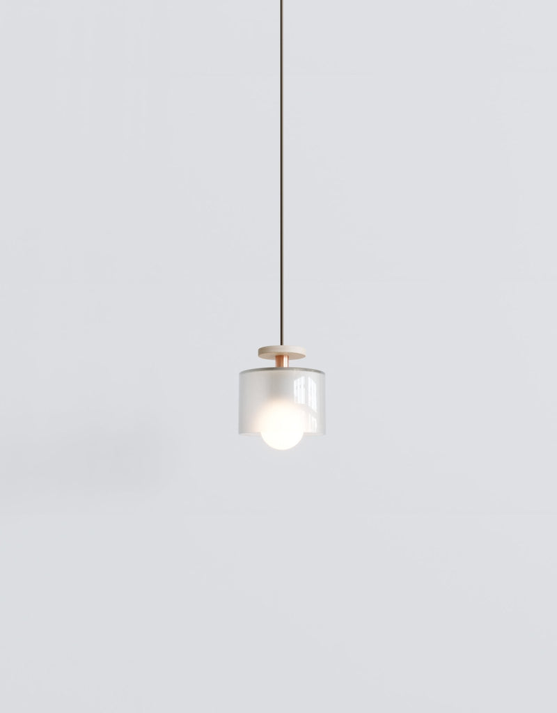 Spun Pendant - Ladies & Gentlemen Lighting - Brushed Brass - HORNE
