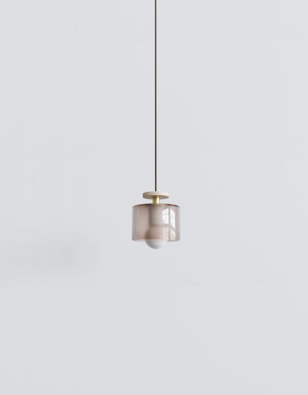 Spun Pendant - Ladies & Gentlemen Lighting - Rust Glass - HORNE