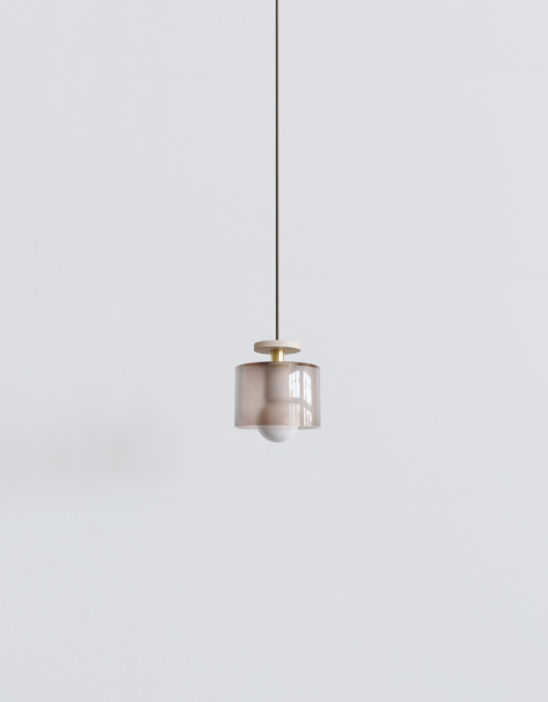 Spun Pendant - Ladies & Gentlemen Lighting - Brushed Brass - HORNE