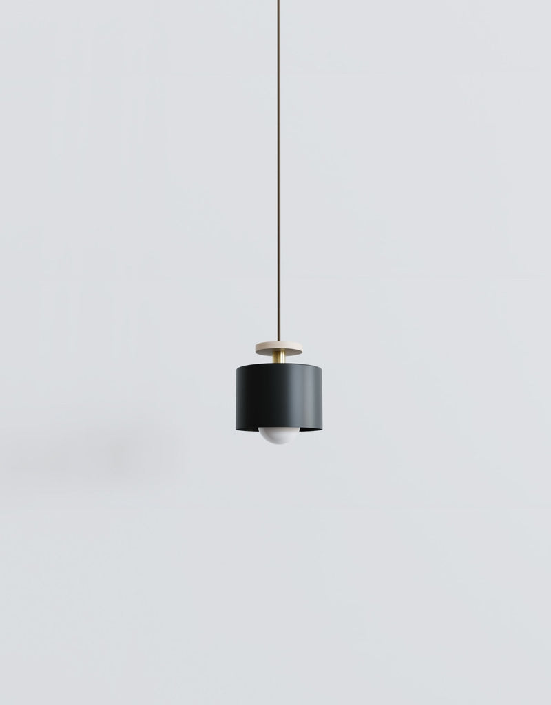 Spun Pendant - Ladies & Gentlemen Lighting - Brushed Brass - HORNE