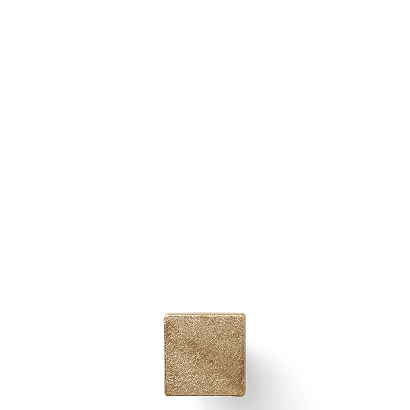 Square Hook - Ferm Living - Hangers & Hooks - Small - Brass - HORNE