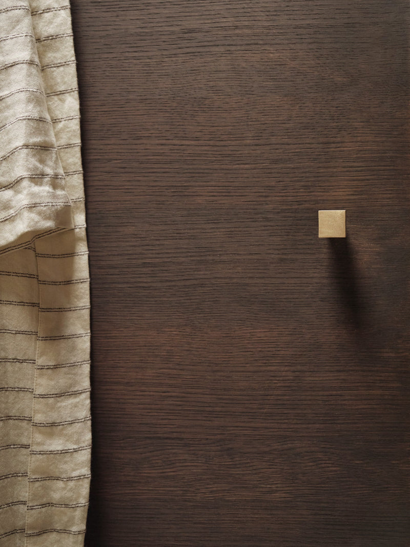 Square Hook - Ferm Living - Hangers & Hooks - Small - Brass - HORNE