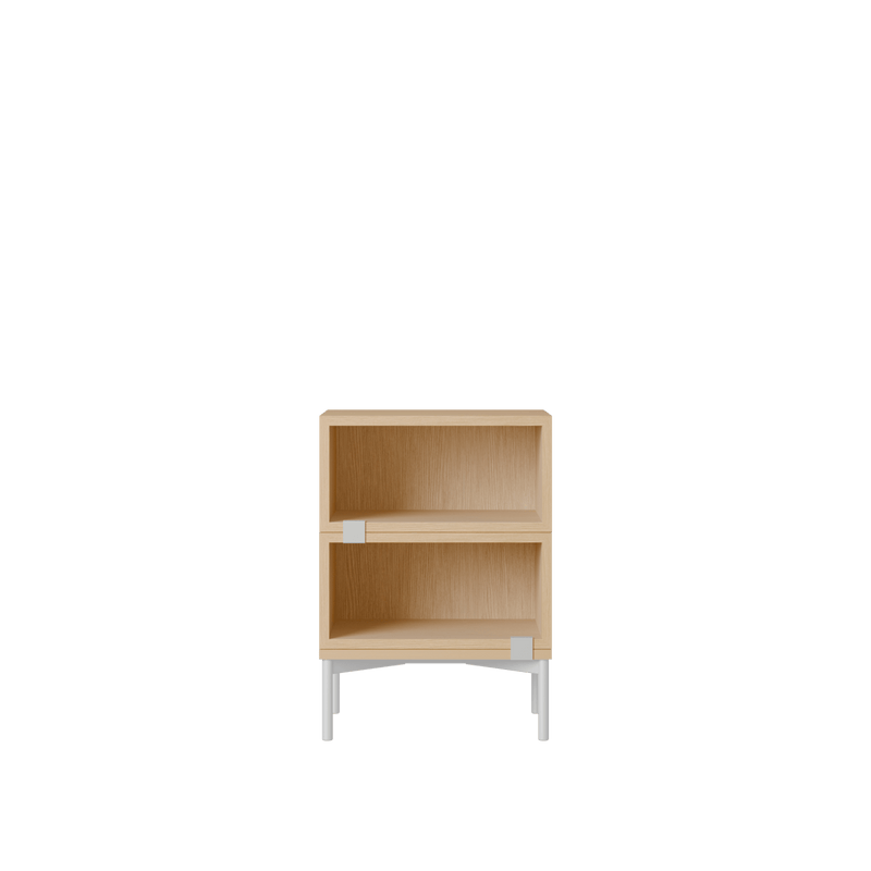 Stacked Storage System - Bedside Table - Con 1 - Muuto Tables - Brown Green - HORNE