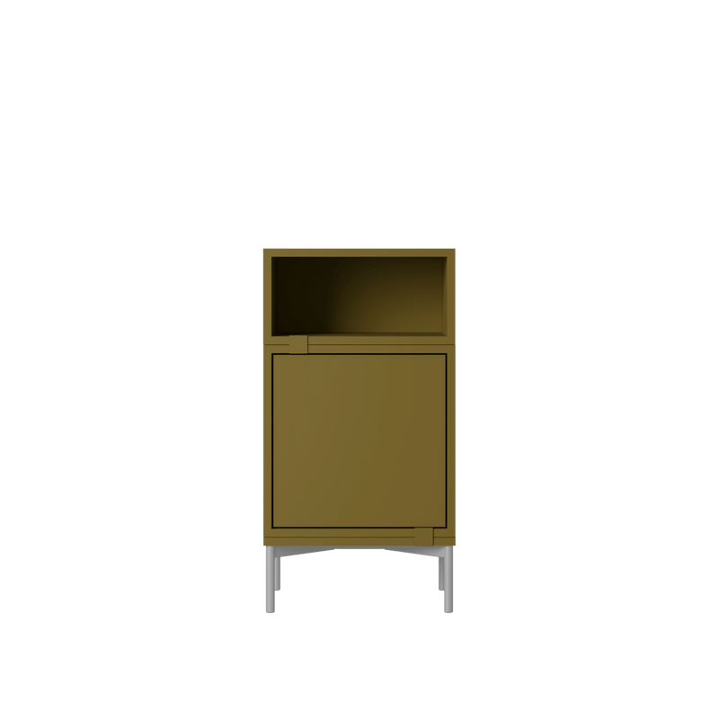 Stacked Storage System - Bedside Table - Con 2 - Muuto Tables - Brown Green - HORNE