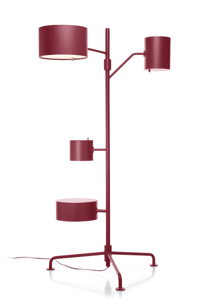 Statistocrat Floor Lamp - Moooi Lighting - Oyster White - HORNE