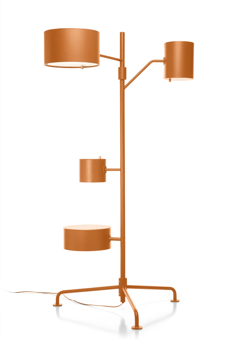 Statistocrat Floor Lamp - Moooi Lighting - Oyster White - HORNE