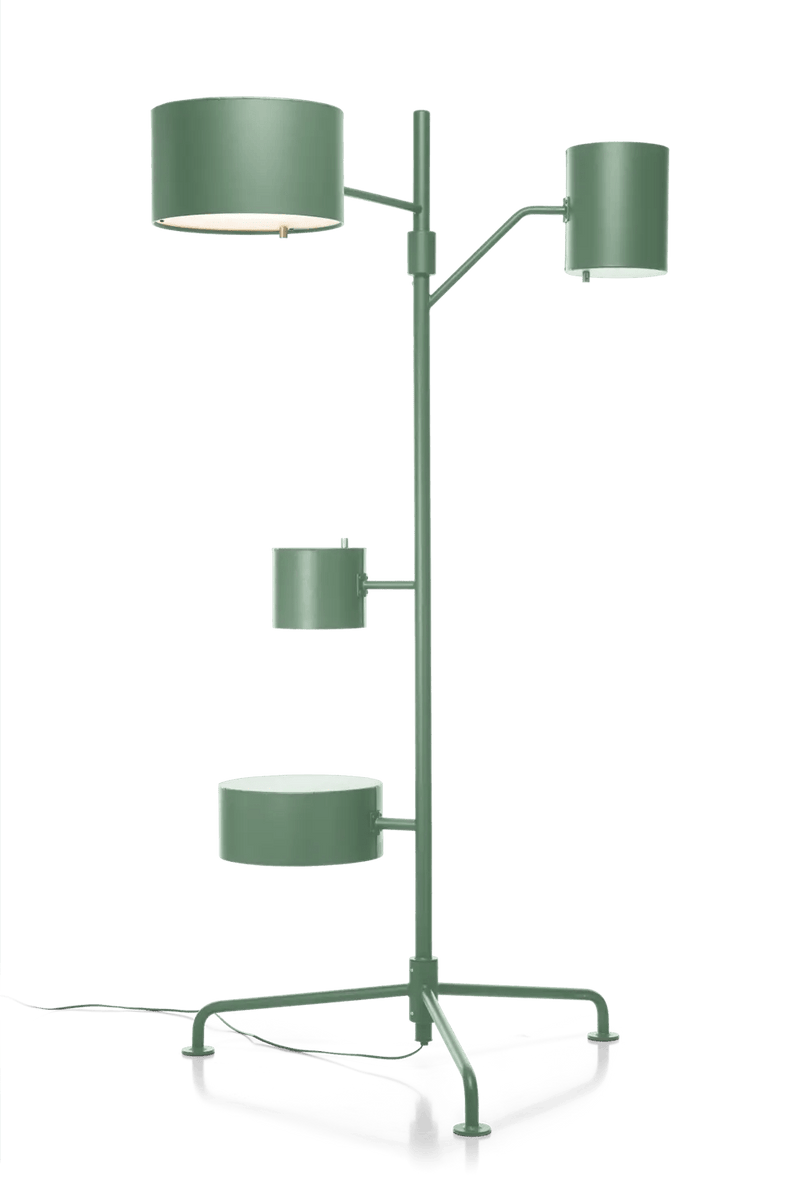 Statistocrat Floor Lamp - Moooi Lighting - Oyster White - HORNE