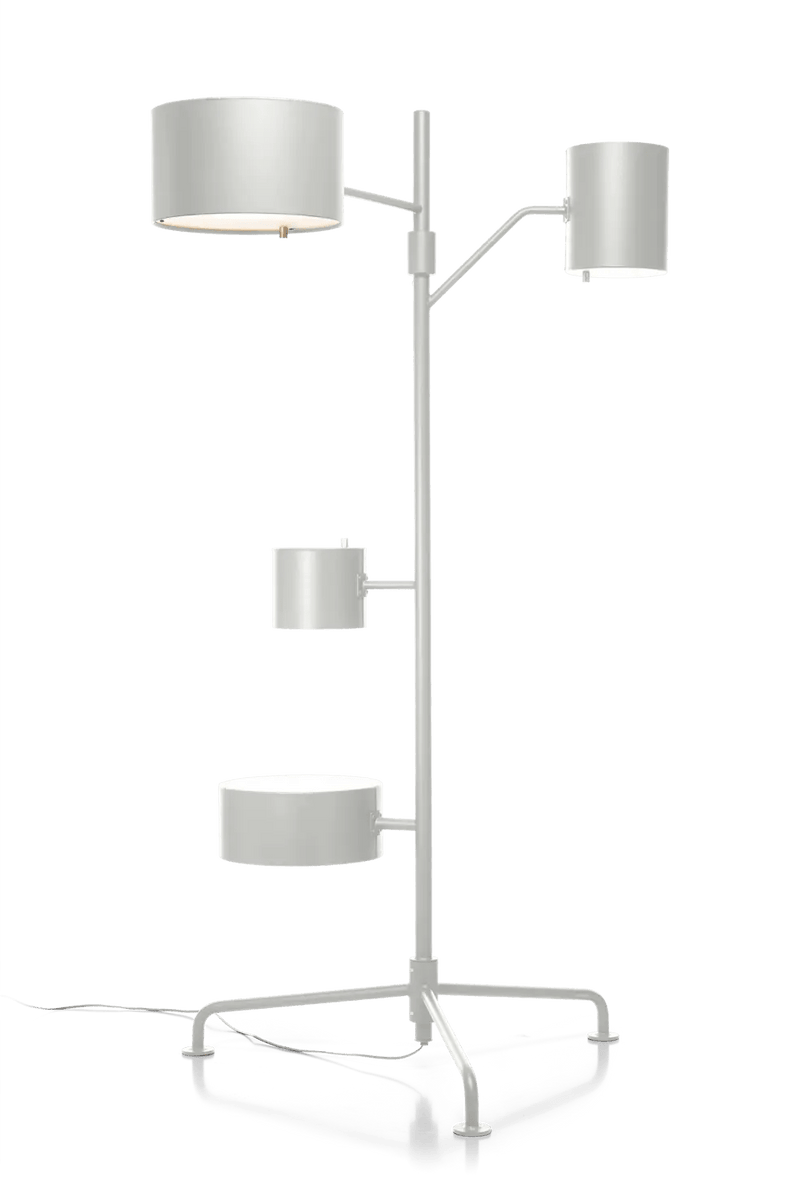 Statistocrat Floor Lamp - Moooi Lighting - Oyster White - HORNE