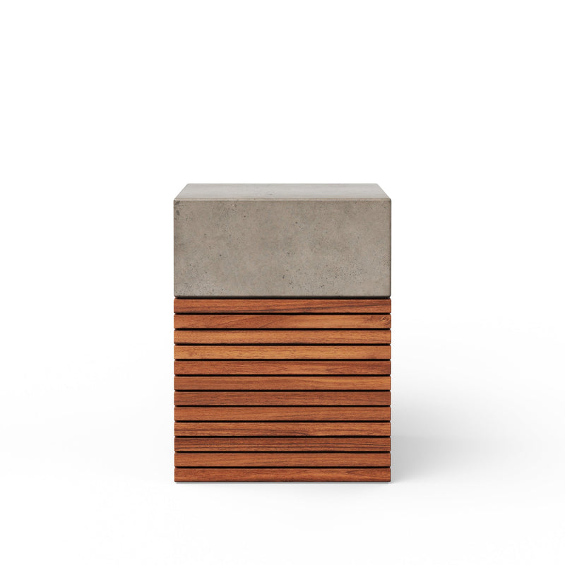 Stecca Alto Stool - Urbia Stools + Benches + Ottomans - Dark Grey Natural - HORNE