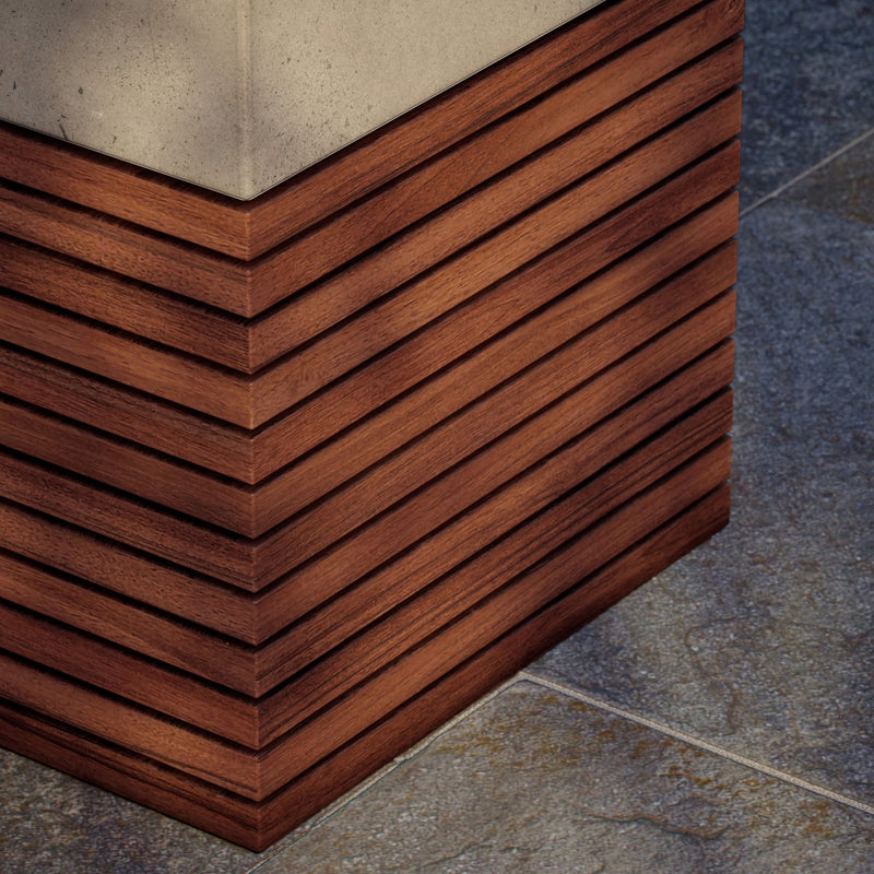 Stecca Alto Stool - Urbia Stools + Benches + Ottomans - Dark Grey Natural - HORNE