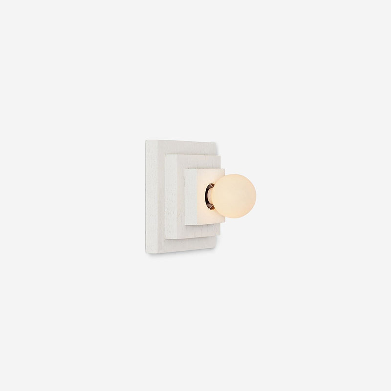 Step Sconce - Workstead - Wall Sconces - Natural Oak - HORNE