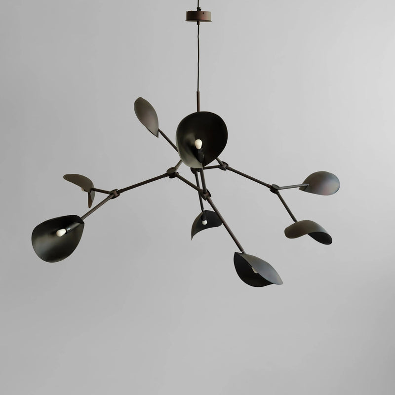 Stingray Chandelier - 101 Copenhagen Lighting - Regular - Burned Black - HORNE
